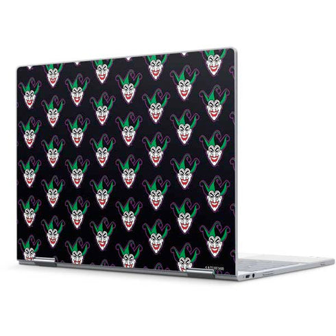 DC Comics The Joker Logo Pattern Pixelbook Skin